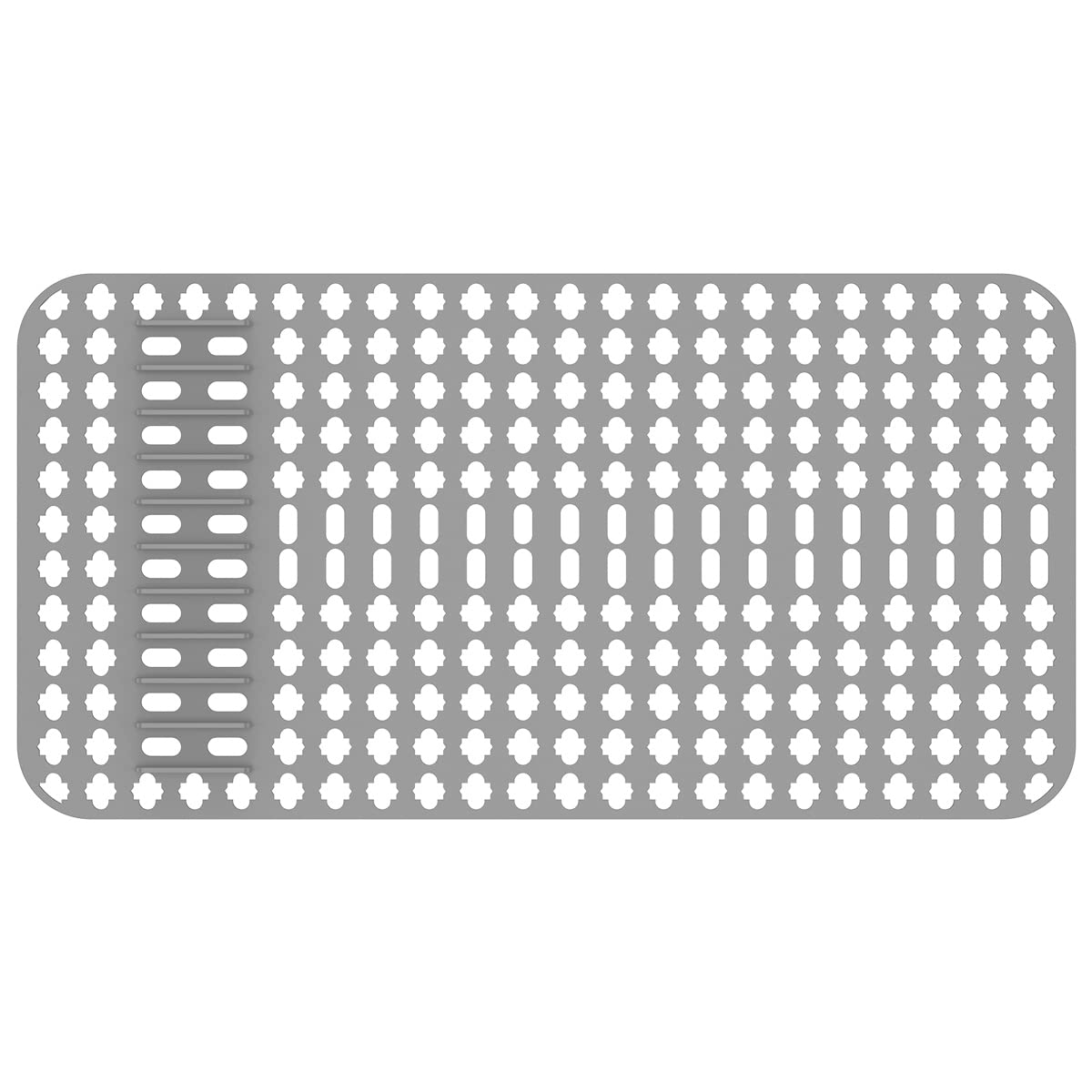 YAXAHHD Silicone Sink Protector Heat-Resistant Sink Liner Mat Anti-Slip Kitchen Sink Mats Large Sink Drainer Mat Reusable Sink Protector Mat Portable Sink Mat Practical for Kitchen Rectangle Sink Coun