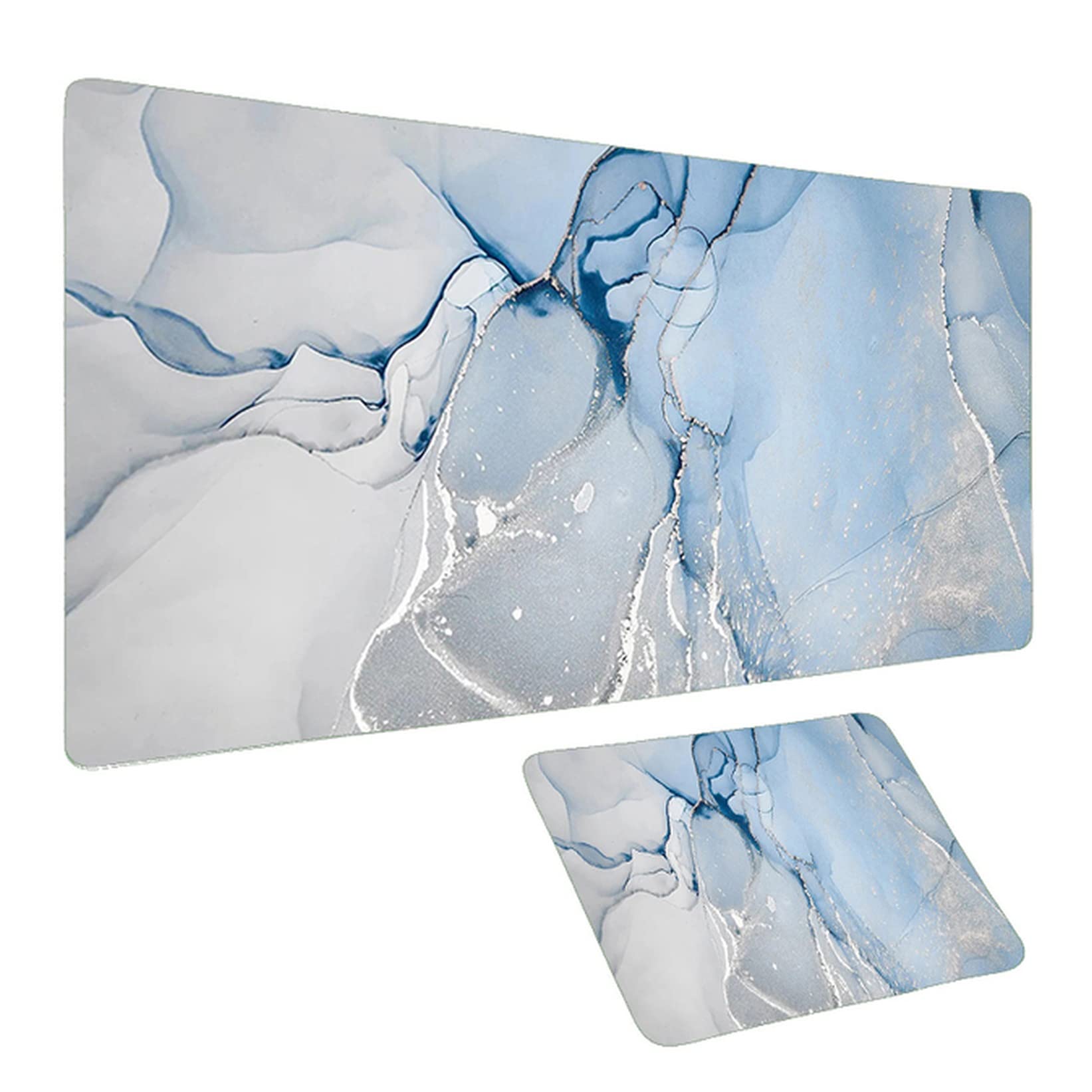 Alfombrilla de ratón Cojín de ratón de mármol de tinta Xxl Almohadilla de ratón grande Gamer Estera de escritorio de computadora Gaming Keyboard Big Mouse Pad Esquema ordenador personal Gamer Mousepad