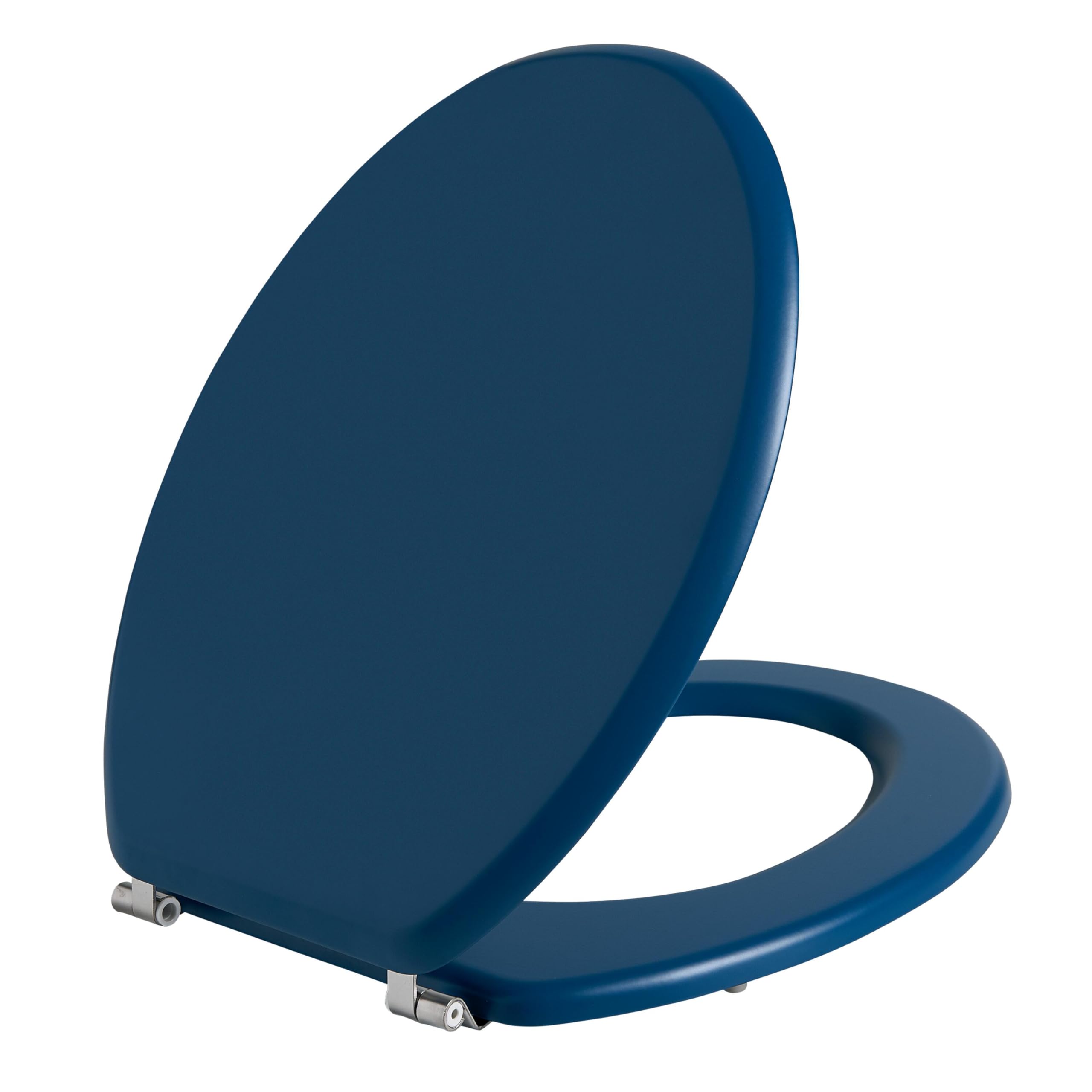 Wirquin 20722726 Color Line Woody - Asiento para inodoro, color azul mate