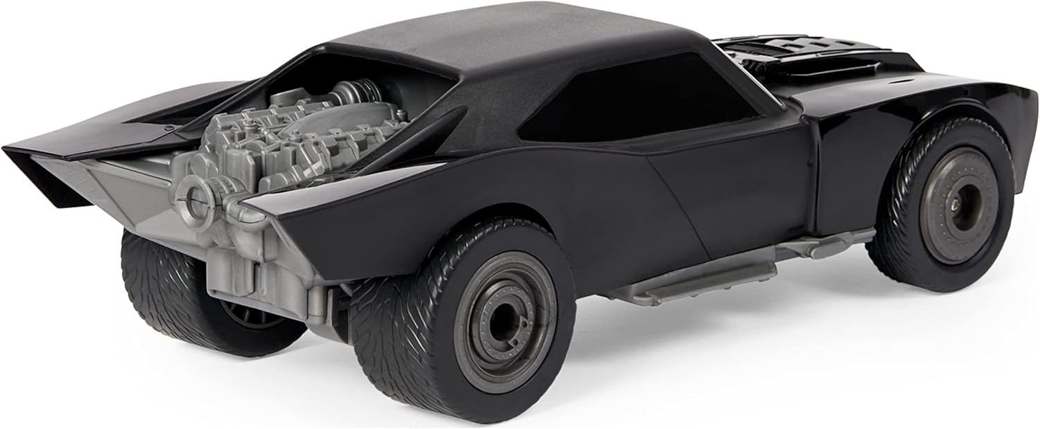 Batman DC Comics, The Batmobile Remote Control Car with Official Movie Styling, Kids Toys for Boys and Girls Ages 4 and Up