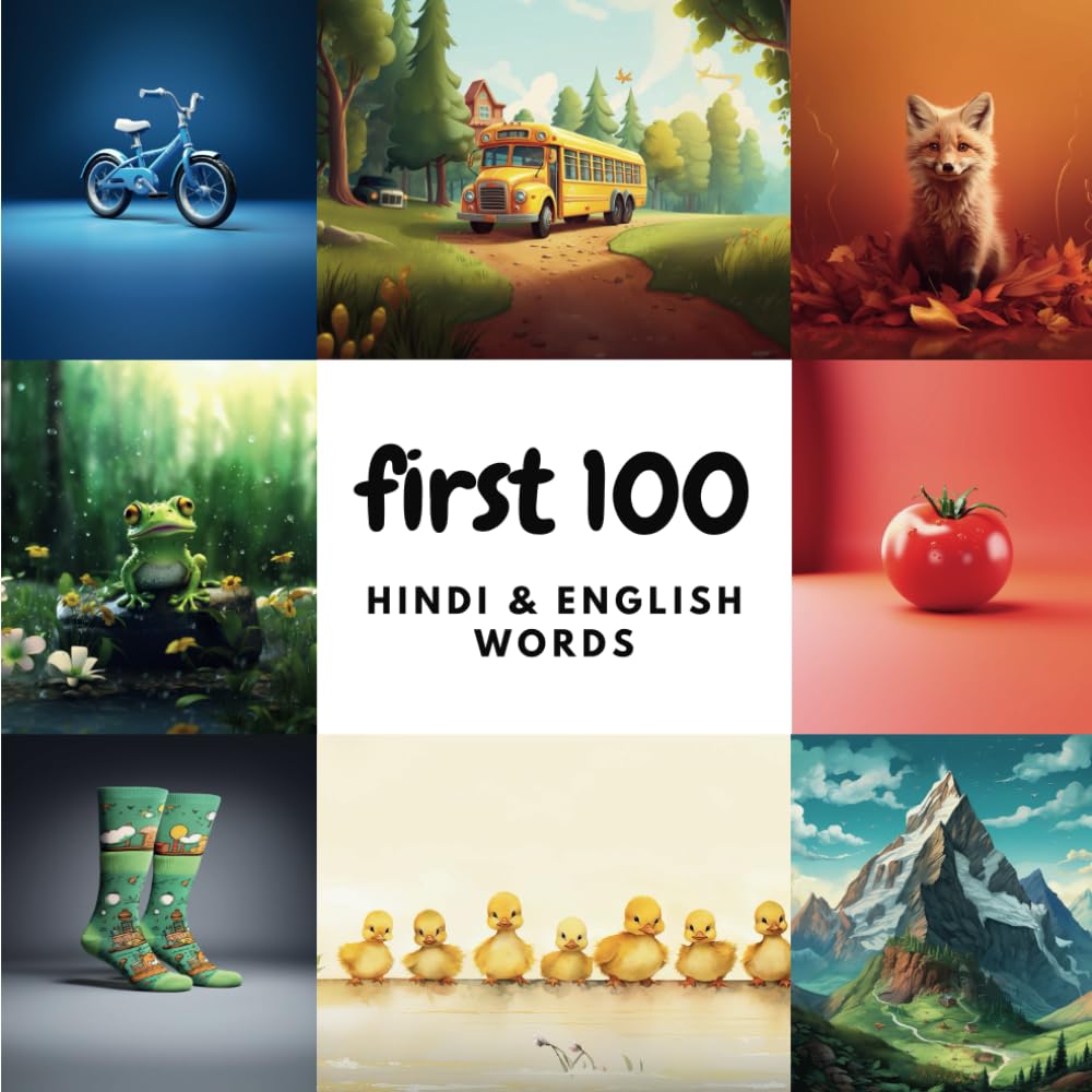 First 100 Hindi & English Words