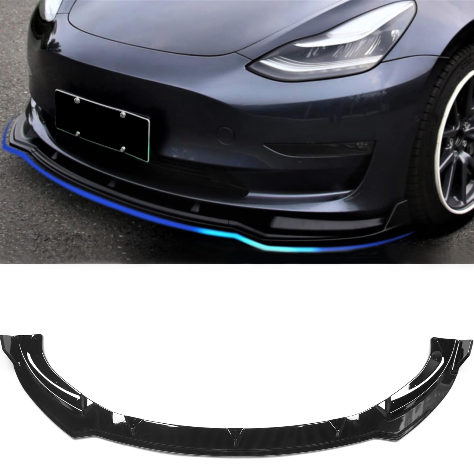 KUNGKIC für 2017-2023 Tesla Model 3 Mesh Auto Rücksitzbank Abdeckung