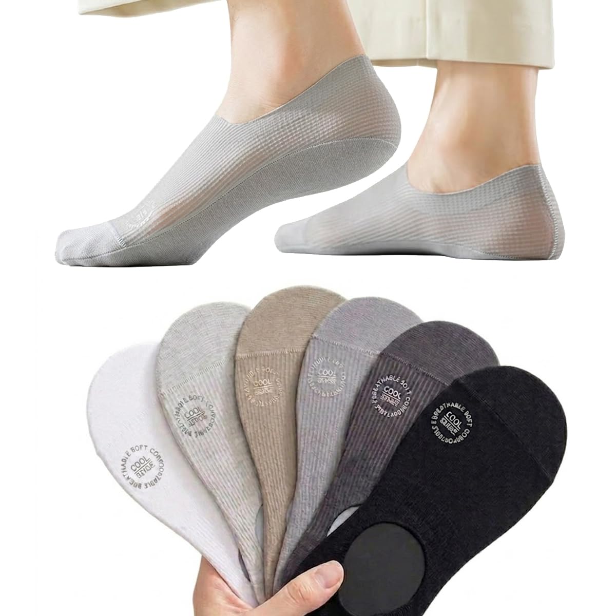 Premium Imported Socks | Pack of 3 | Ultra-Soft Cotton Blend | Breathable, Durable & Stylish | Full Length & Ankle Length Options | Random Colour Will Be Sent-image-44