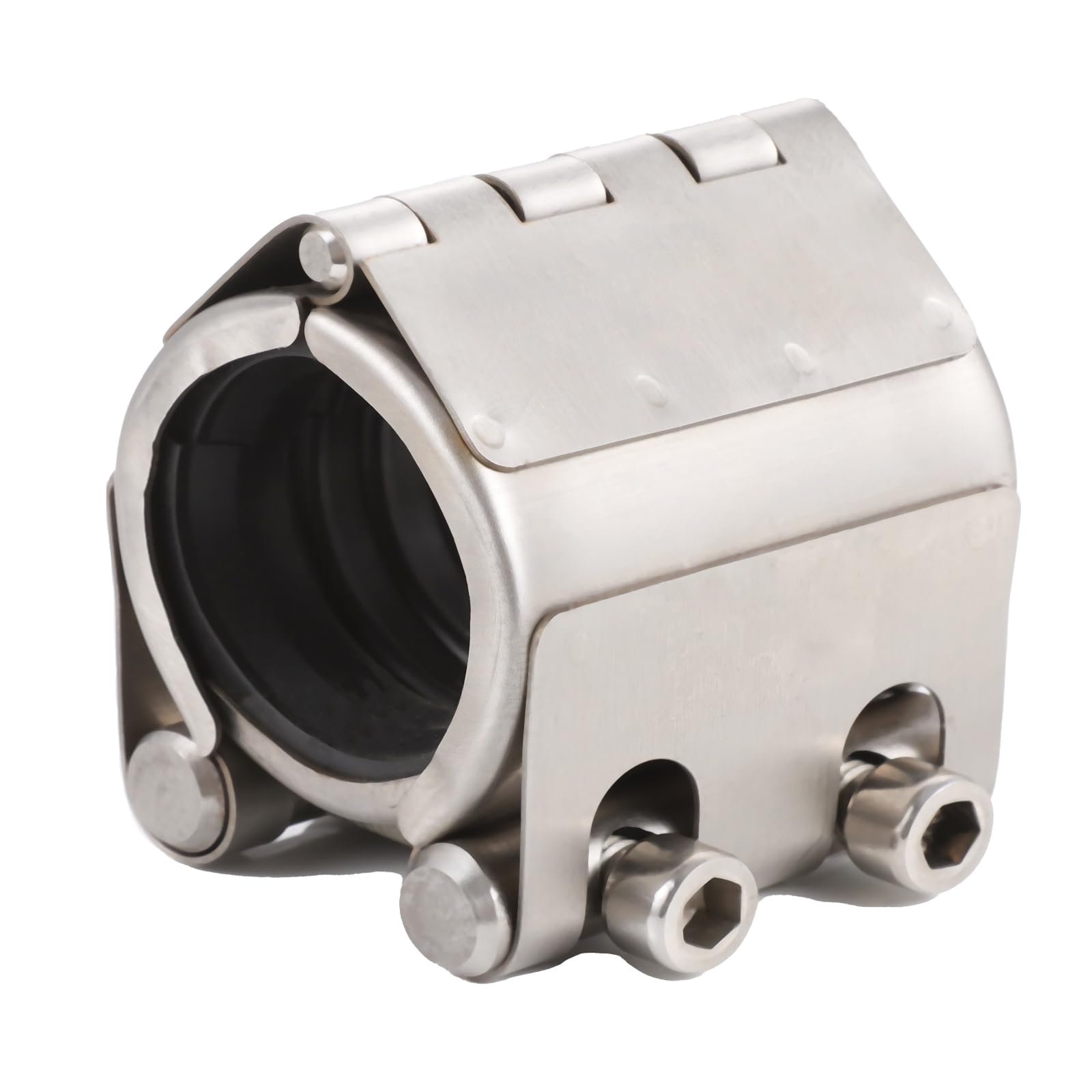 SNUTUYA Pipe Repair Clamp for pipes OD:11/4inch or 32mm-35mm, Leak Sealer,Emergency Pipe Repair Kit for Copper Pipes Plastic Pipes Galvanized Pipes Steel Pipe,304 Stainless Steel Pipe Repair Clamp。