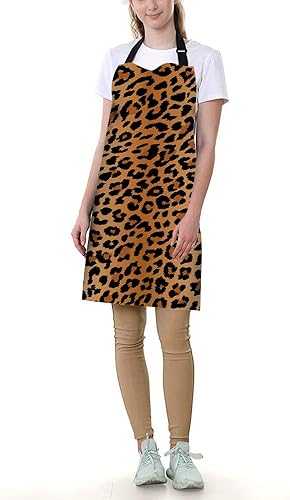 Miniatura 3 de Delantal de cocina, delantal de cocina de flor de amapola roja francesa para hornearbarbacoa hombres mujeres unisex impermeable 31 x 27 pulgadas