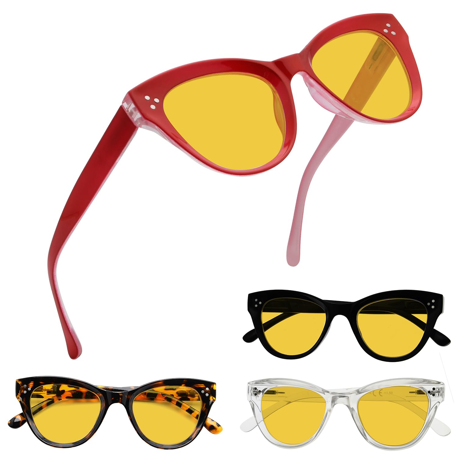 Eyekepper 4-Pack Cateye Design Reading Glasses Oversized Readers for Women Reading - Review, Price and Buying Guide