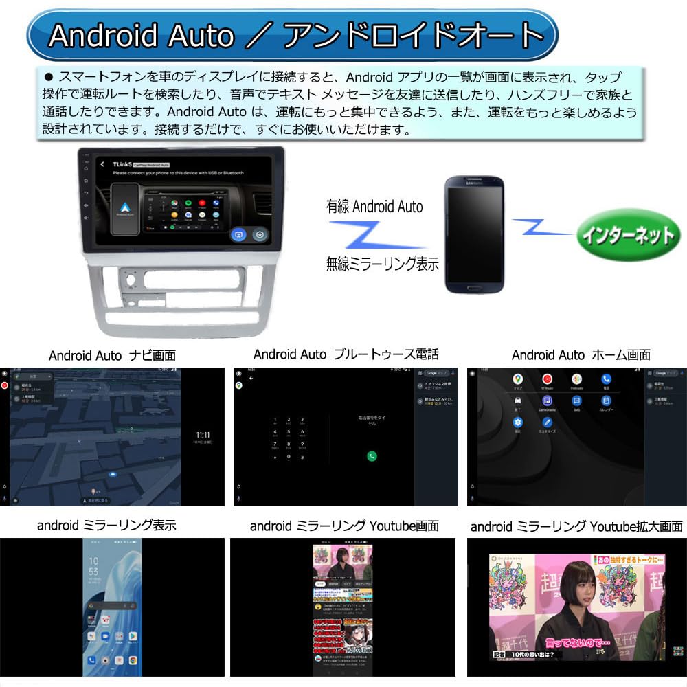 Amazon.co.jp: WOWAUTO 10系 アルファード wowauto互換専用パネル 前期
