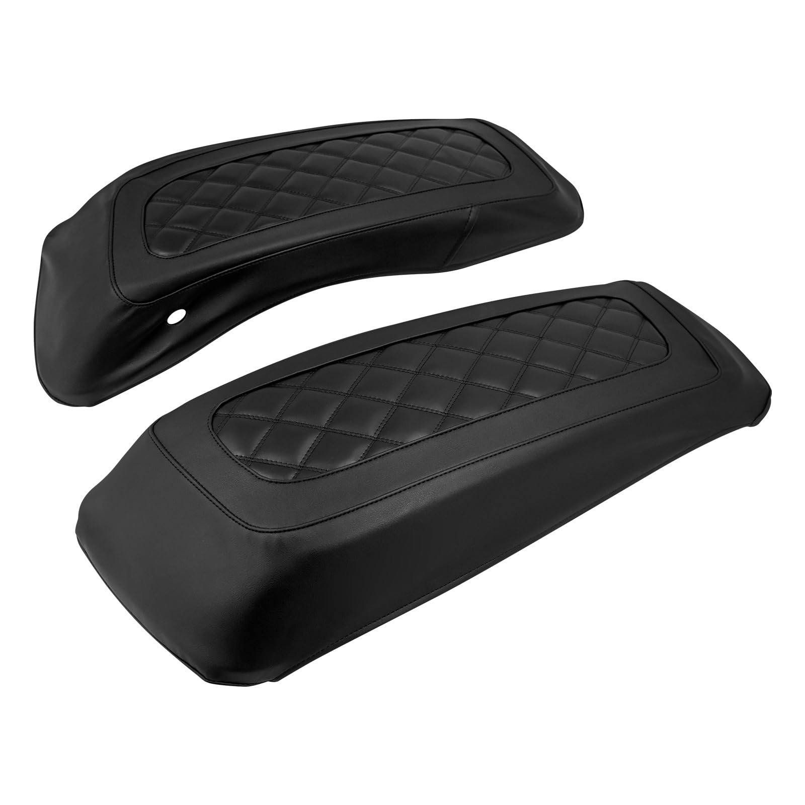 Coperture per coperchi delle borse laterali, protezioni rigide per coperchi delle borse laterali, adatte per Harley Touring Road King Electra Glide Ultra Limited FLHTK FLHXS Tri Glide 2014