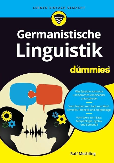 Portada de Germanistische Linguistik für Dummies