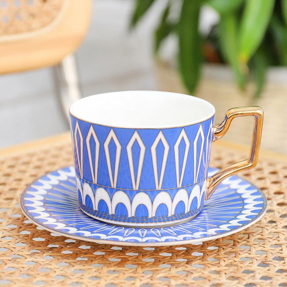 Tasse à café en porcelaine marocaine, vaisselle de table chic