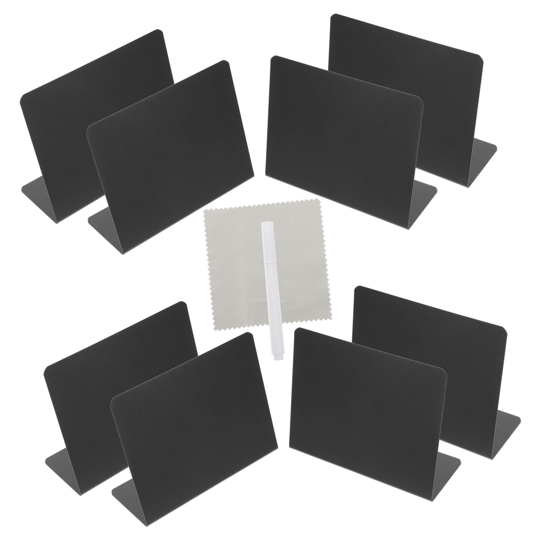 Gadpiparty 4 Set Segni Di Lavagna Per Tavolo Lavagna Per Messaggio Decorazione Primo Segni Della Di Da Tavolo Di Grandi Dimensioni Scrivania Tavole Con Plastica