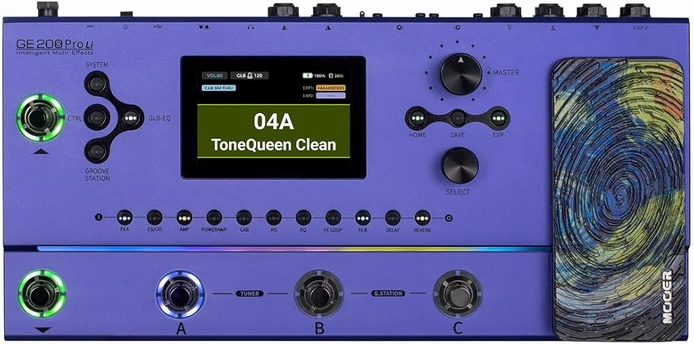 MOOER GE200　マルチエフェクター MOOER ( ムーアー ) GE200 マルチエフェクター 送料無料