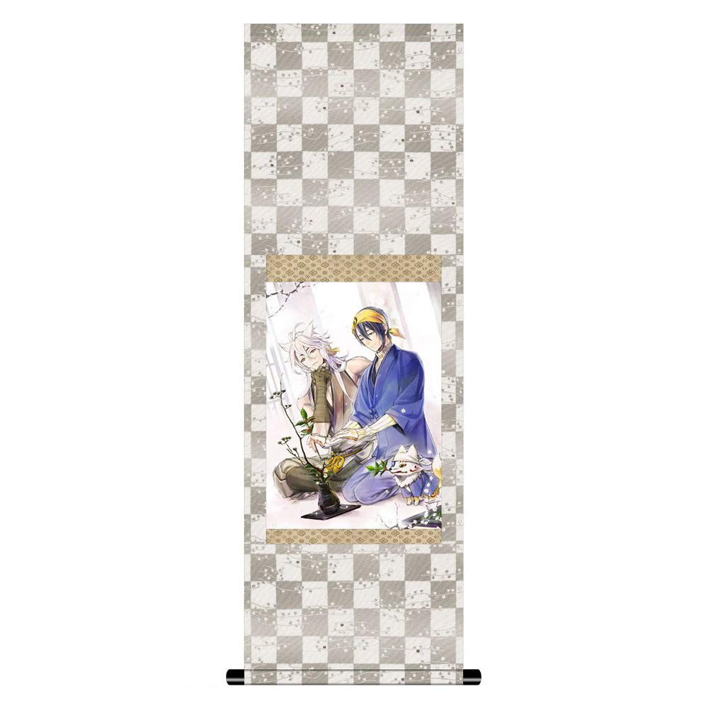 Amazon.co.jp: 刀剣乱舞-ONLINE- 刀剣乱舞 一周年記念祝画 掛軸 三日月 
