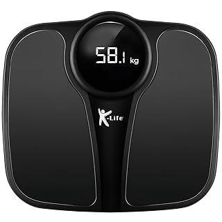 K-Life ABS Body Weighing Scale | 200KG Capacity | 1 Year Warranty