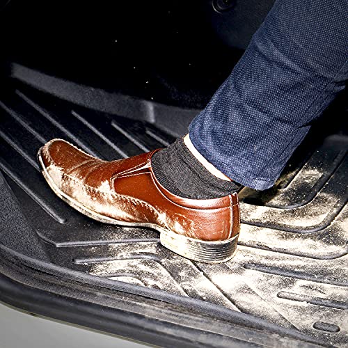 Image of GFX TPV Premium Life Long Car Floor Foot Mats Compatible with MG Hector (2019) Onwards (Black)