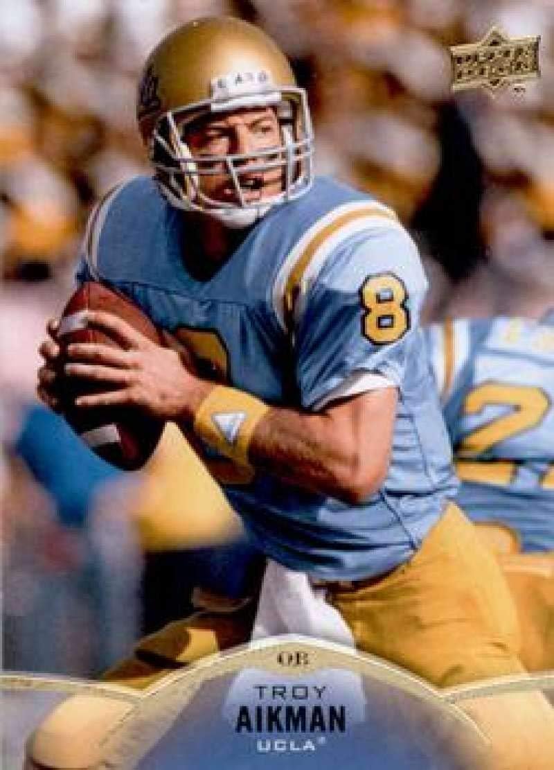 2015 Upper Deck #1 Troy Aikman NM-MT UCLA Bruins Official College Football Card