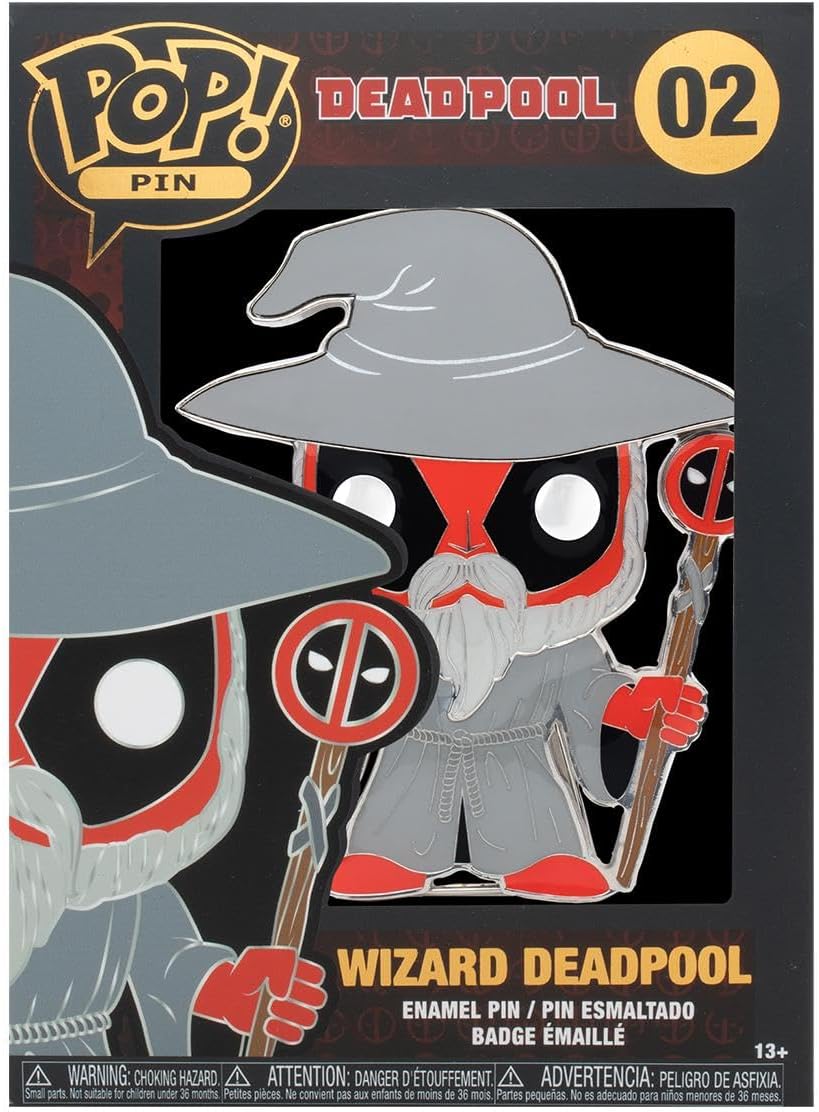 Funko Pop! Pins: Marvel - Wizard Deadpool