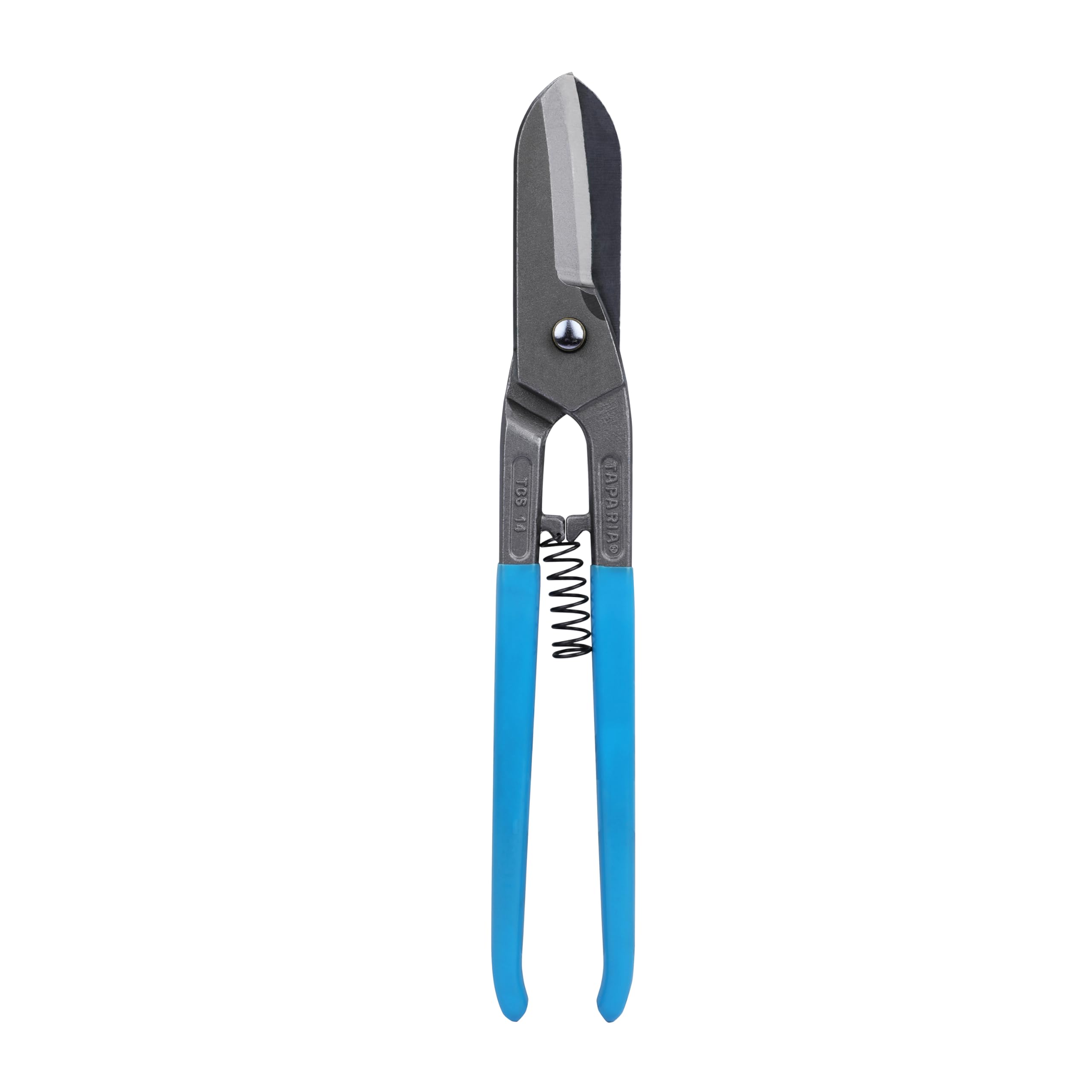 Taparia TCS 14 Steel (350mm) Tin Cutters with Spring (Blue and Silver)