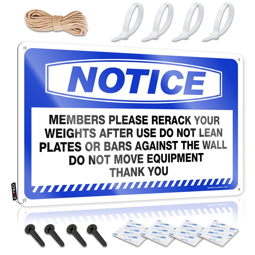 Home Bar Metal Signs Notice Members Please Rerack Your Weights After Tin Sign Adult Signs For Man Cave Hot Beer Tin Sign(30X40CM)
