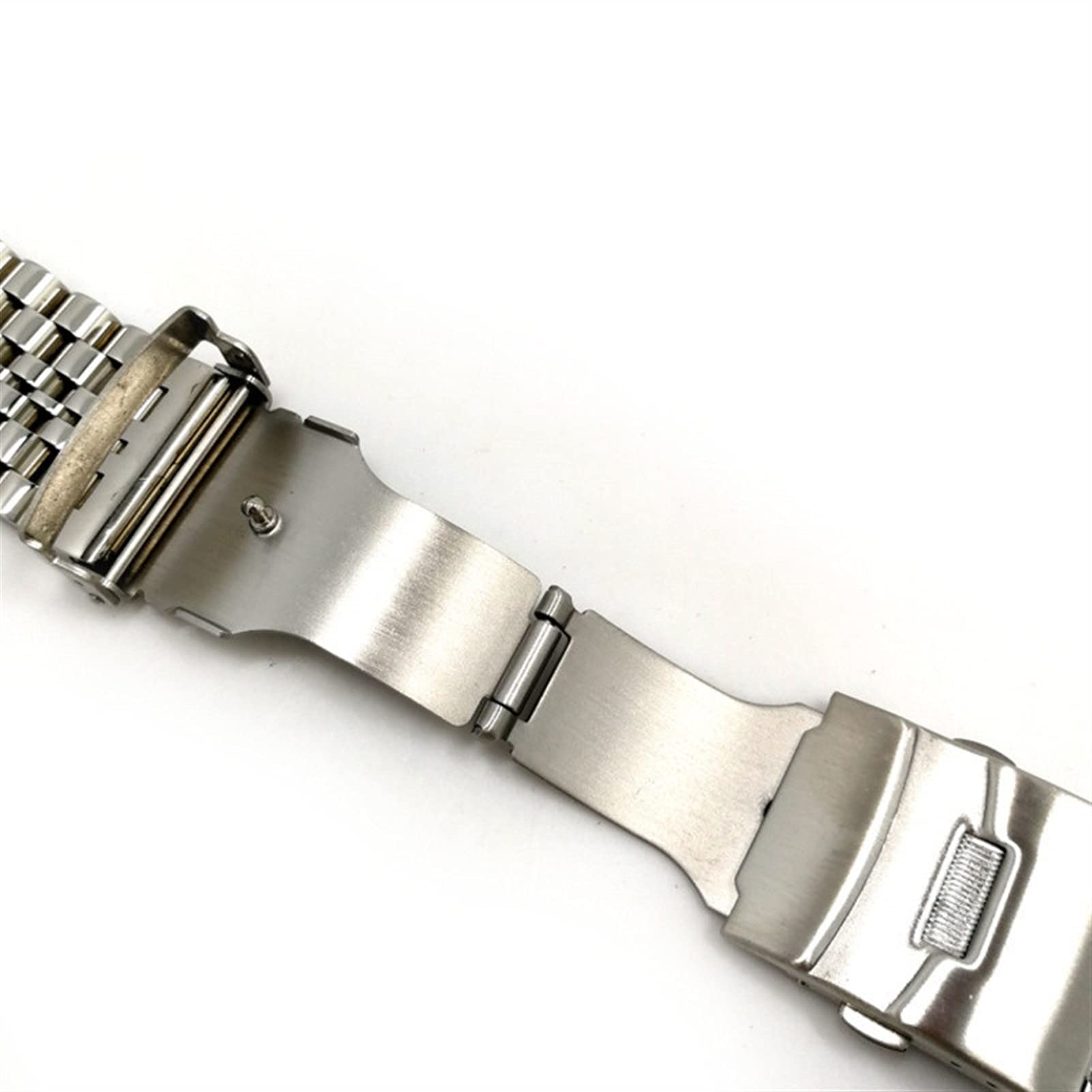 Pasek do zegarka Quick Release Mesh Pleciony metalowy pasek ze stali nierdzewnej dla mężczyzn i kobiet Regulowany 18 mm, 20 mm, 22 mm Bransoletka / 18 mm/Czarny