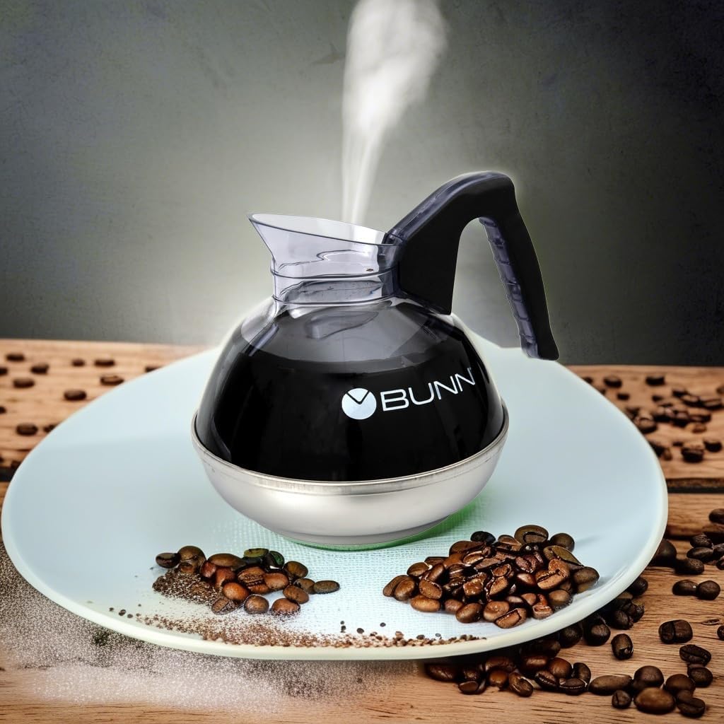 BUNN - 10917.0001 6100 Easy Pour Replacement Decanter, Black
