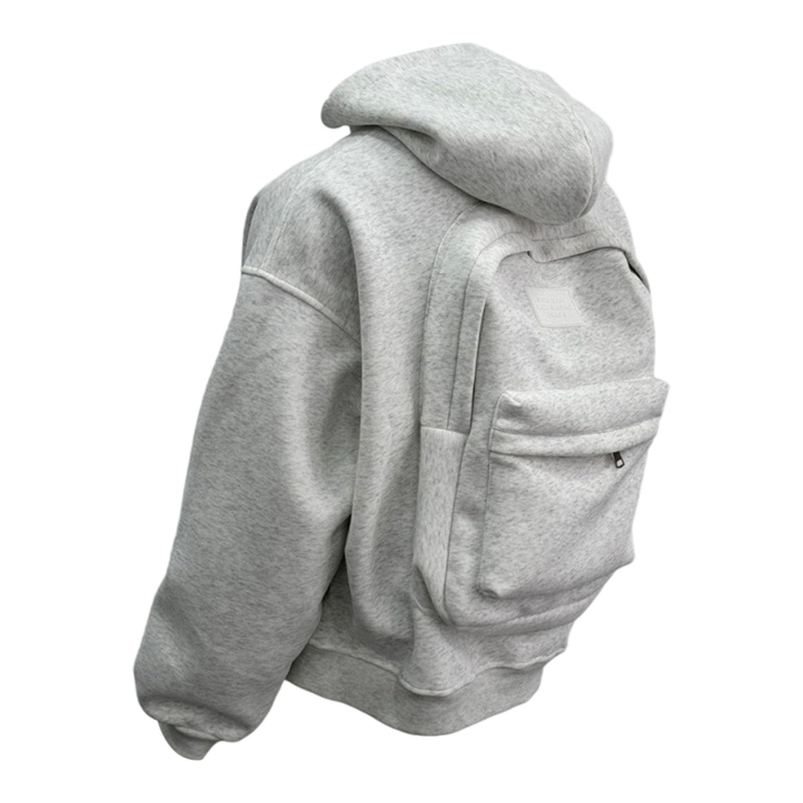 Genérico Sudadera con Capucha para Mujer con diseño de Mochila único, Jersey Informal para Uso Diario y Actividades al Aire Libre.