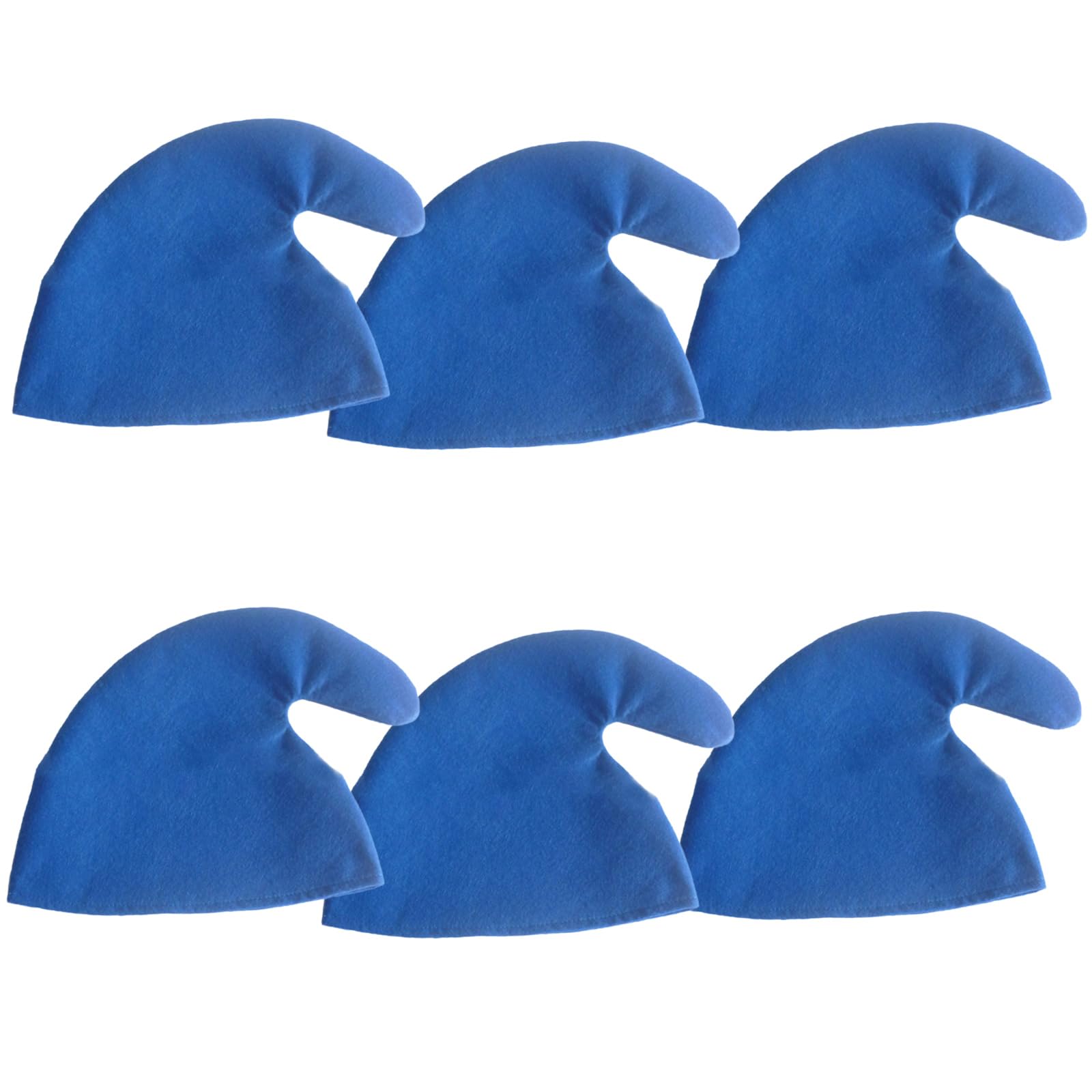 Elnwnnkc 6 Pieces Christmas Theme Elves Hats for Themed Parties Unisex Headgears Stylish Holiday Costume Accessories Holiday Party Headwears