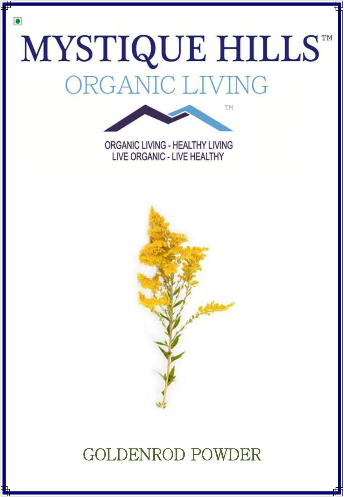 Mystique Hills Organic Goldenrod Powder, 50 g