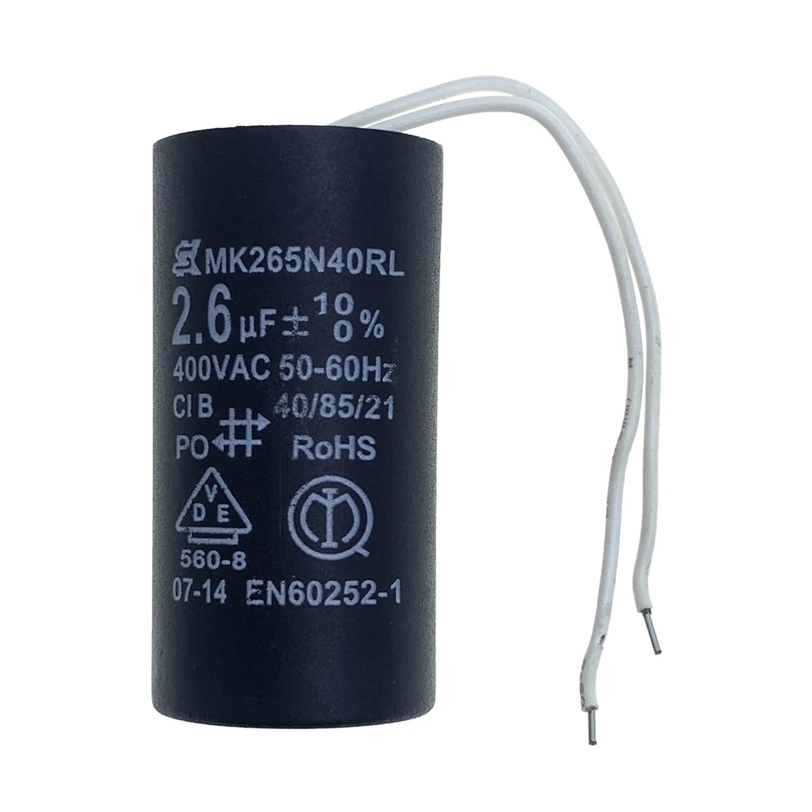 HWEIH Część kotła gazowego Pompa cyrkulacyjna wody Kondensator MK205J40RL MK255J40RL 2,0 uF 2,5 uF(MK265N40RL 2.6uF)