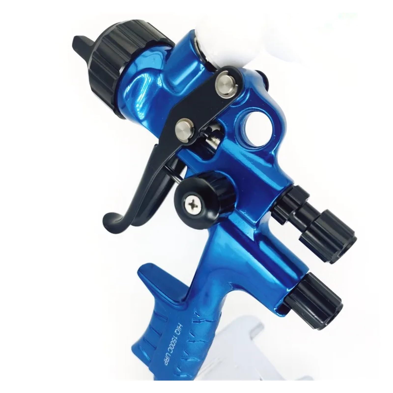 Blue LVLP High Efficiency Car Paint Spray Gun 1.3MM Nozzle Oil Based Water Guns