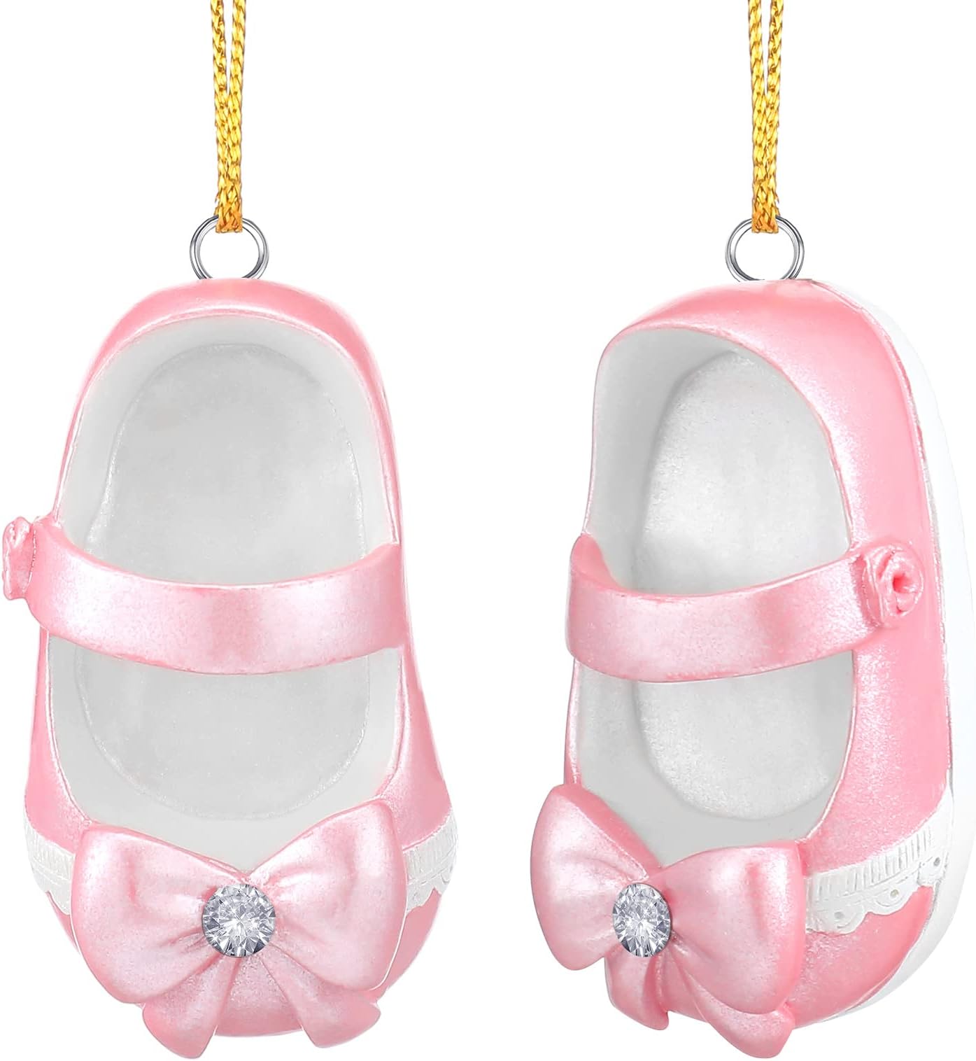 Christmas Baby Shoe Ornament 2023 Baby First Christmas