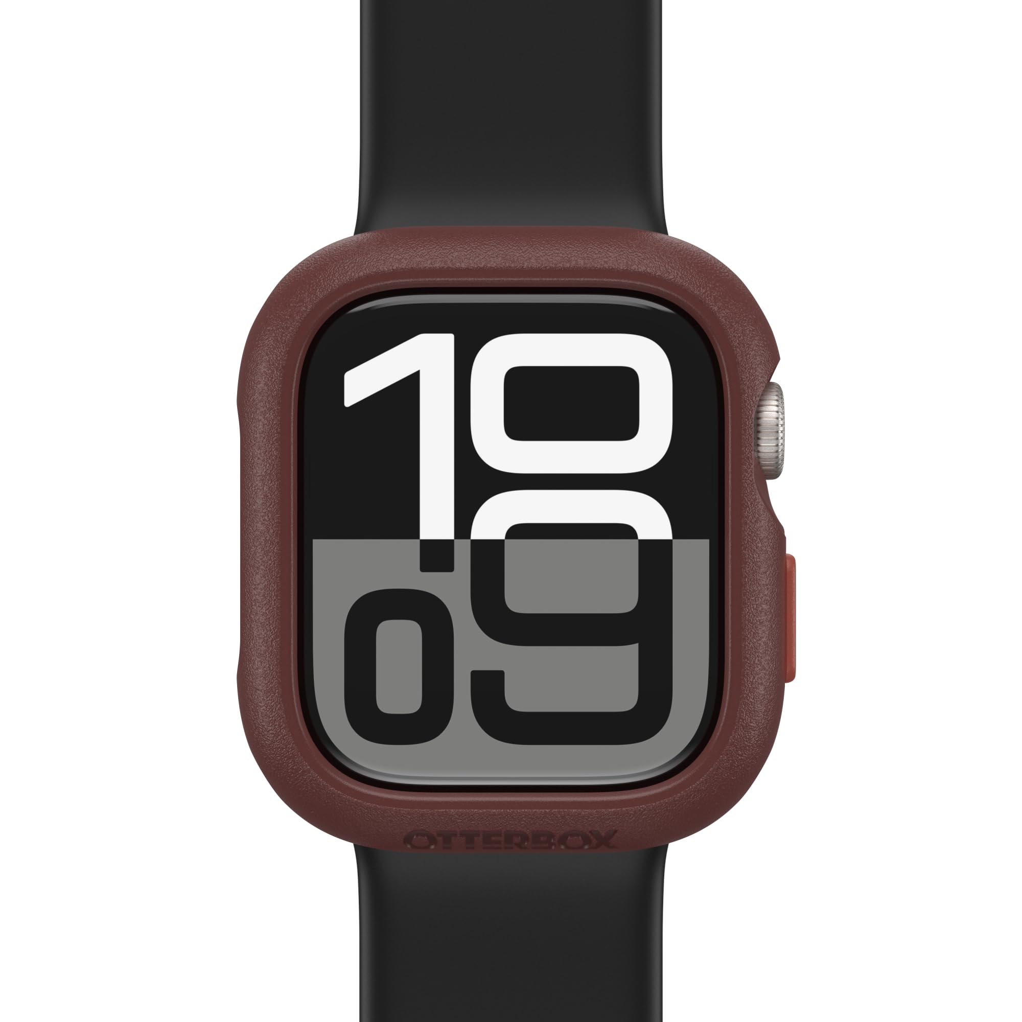 Watch Bumper OtterBox do Apple Watch Series 11/10-42mm, odporne na wstrząsy, odporne na upadki, smukłe etui ochronne na zegarek Apple Watch, chroni wyświetlacz i krawędzie, Brązowe