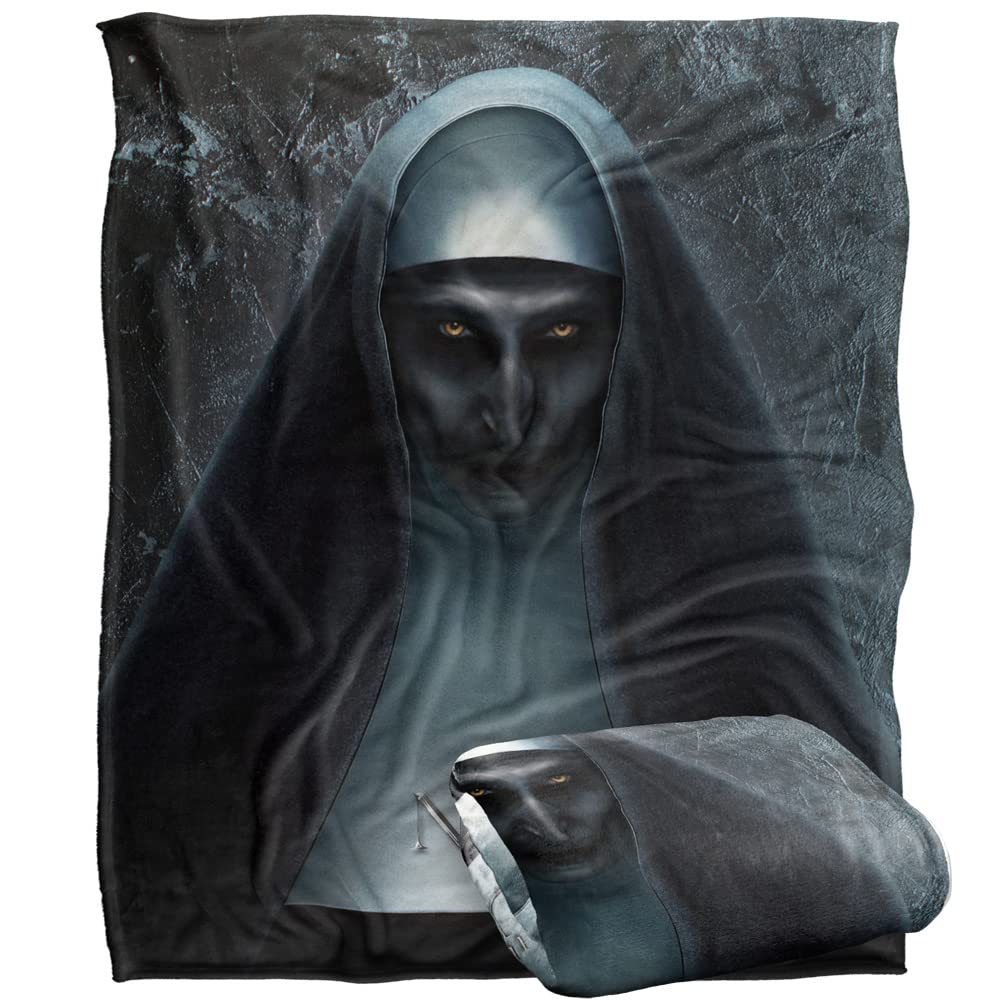 LOGOVISION THE Nun Silky Touch Kuscheldecke, superweich, 152 x 127 cm
