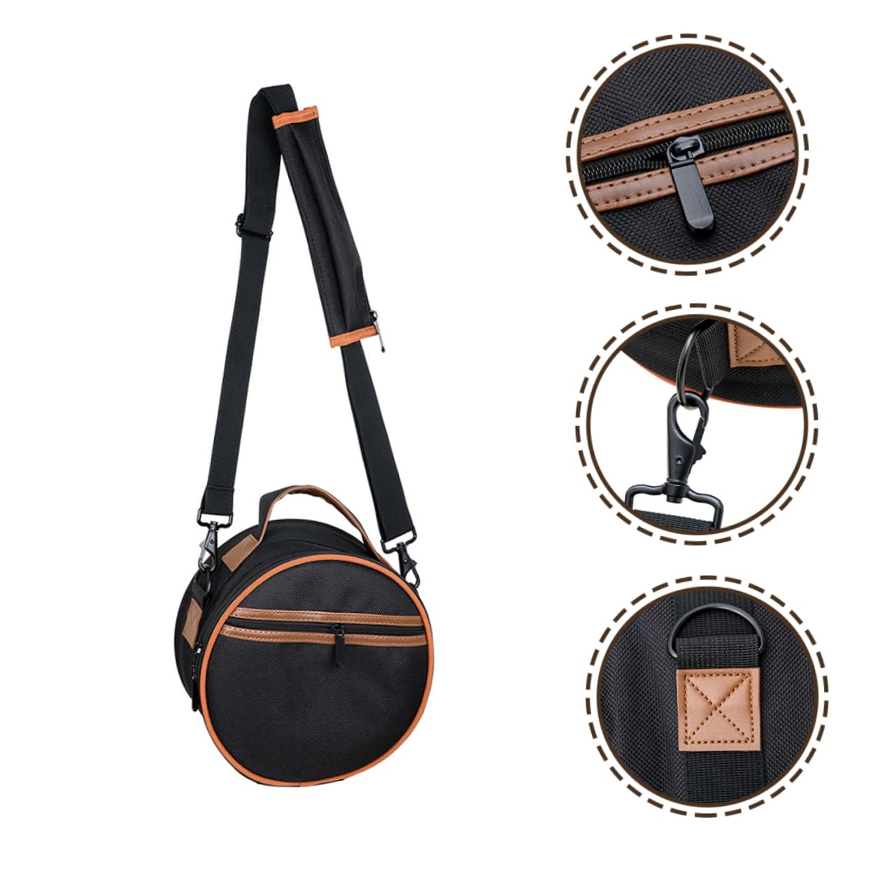 VICASKY Bolsa de Almacenamiento para Lengüeta de Acero, Bolsa Portátil de Transporte Cremallera Suave y Resistente para Proteger Instrumentos de Percusión