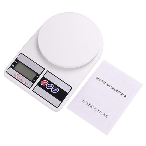 Miniatura 7 de Kinstecks Báscula digital de cocina de 22.0lbs, báscula de cocina electrónica portátil con función Tara para oficina en casa
