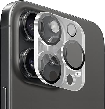 BUFF LABS iPhone Camera Lens Protector, 16 Pro/16 Pro Max Compatible, Transparent