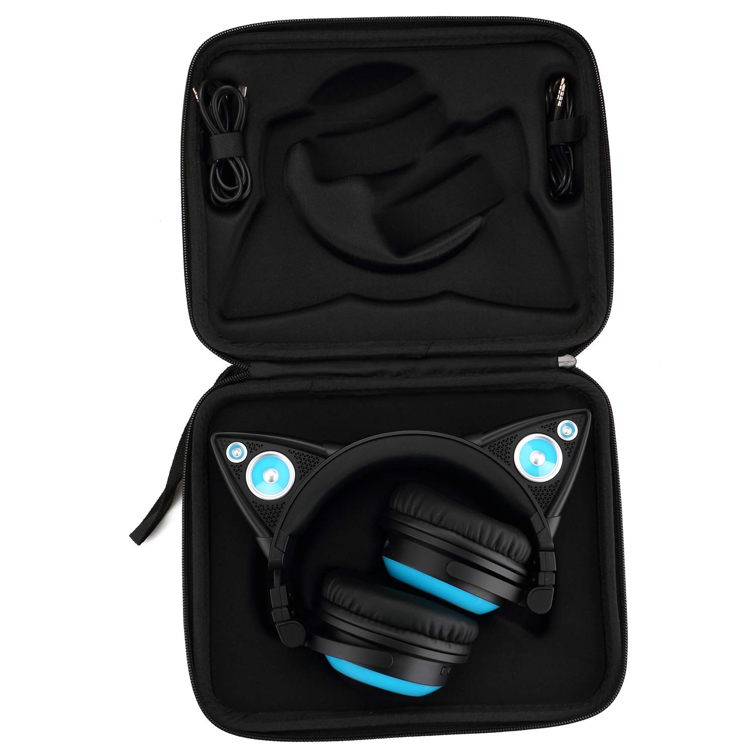 Brookstone Cat Ear Headphones Blue コスプレ Brookstone Cat Ear Headphones-blue: Buy Online at Best Price in