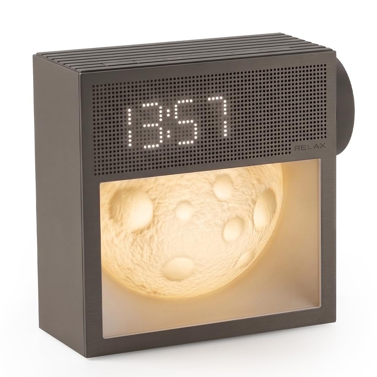 Amazon.co.jp: RELAX Moon Tempo Clock ムーンテンポクロック 置き時計
