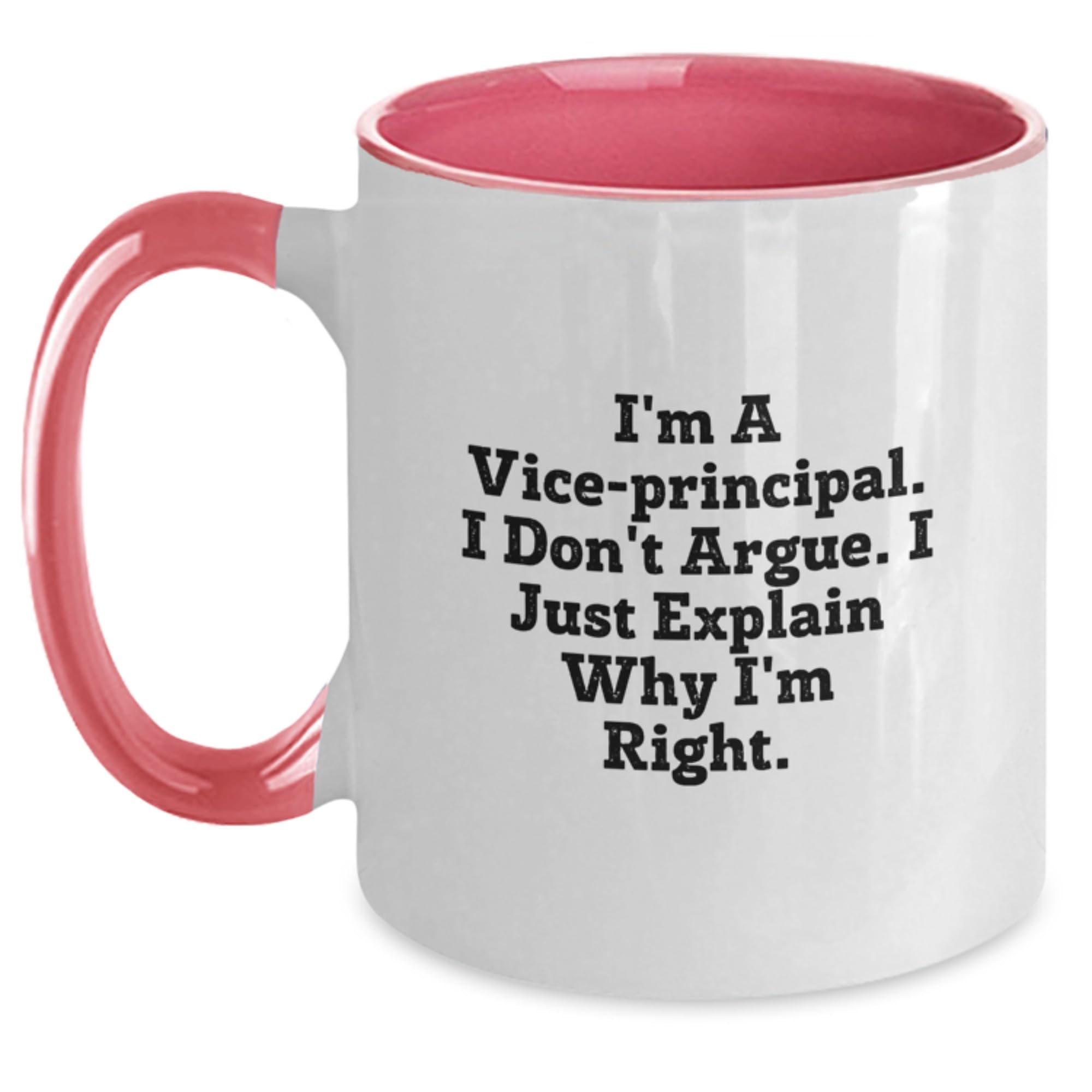 Funny Vice-Principal Gifts from Friends — funny ceramic mug from ShopProudGifts
