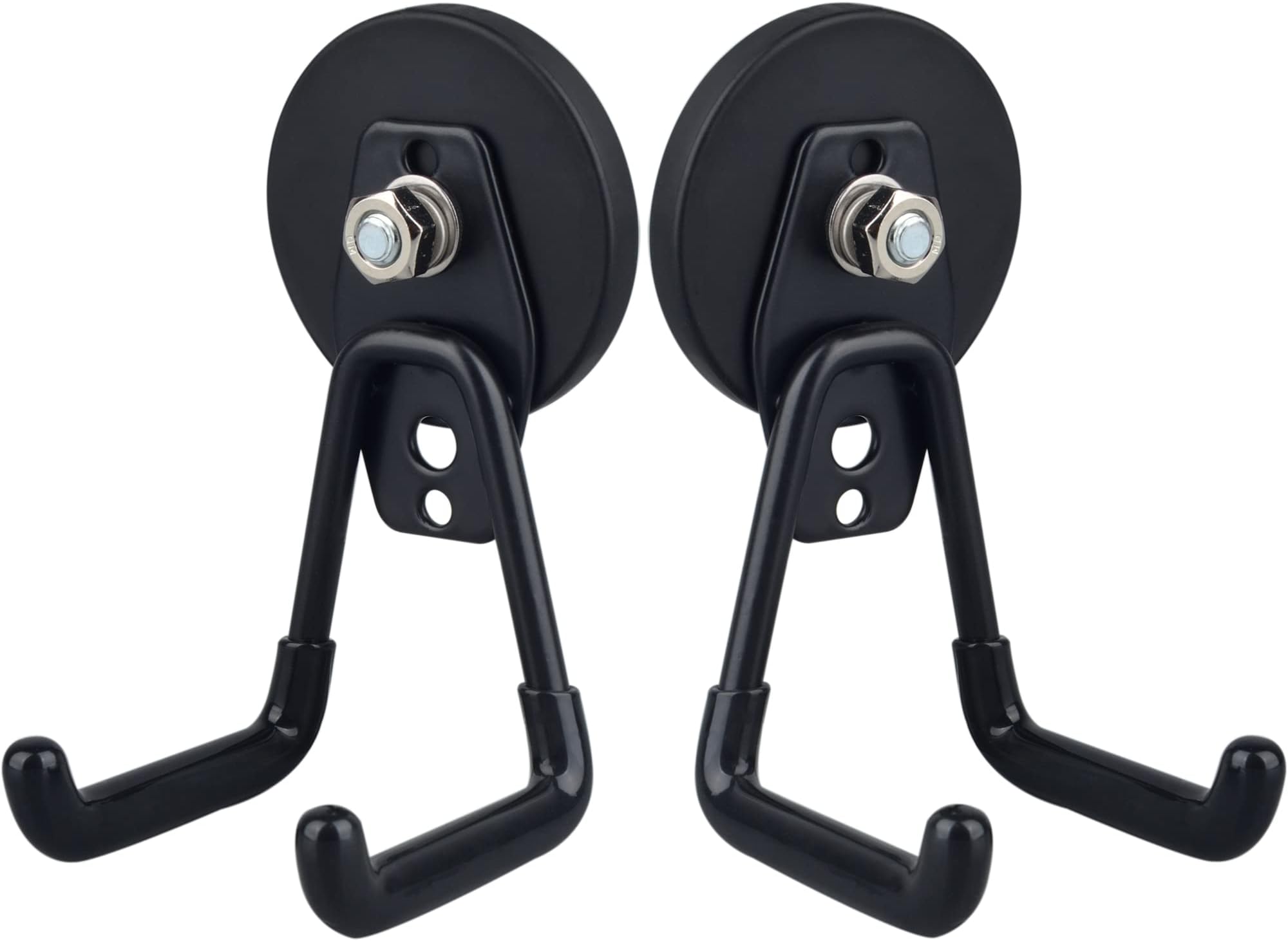MUTUACTOR Garage Hooks with Strong Magnet,Heavy Duty Garage Storage Magnetic Hooks,Utility Steel Garage Storage Hooks for Wall,Garage Storage organiaztor for Storing Cord, Garden Tools , Power Tools…