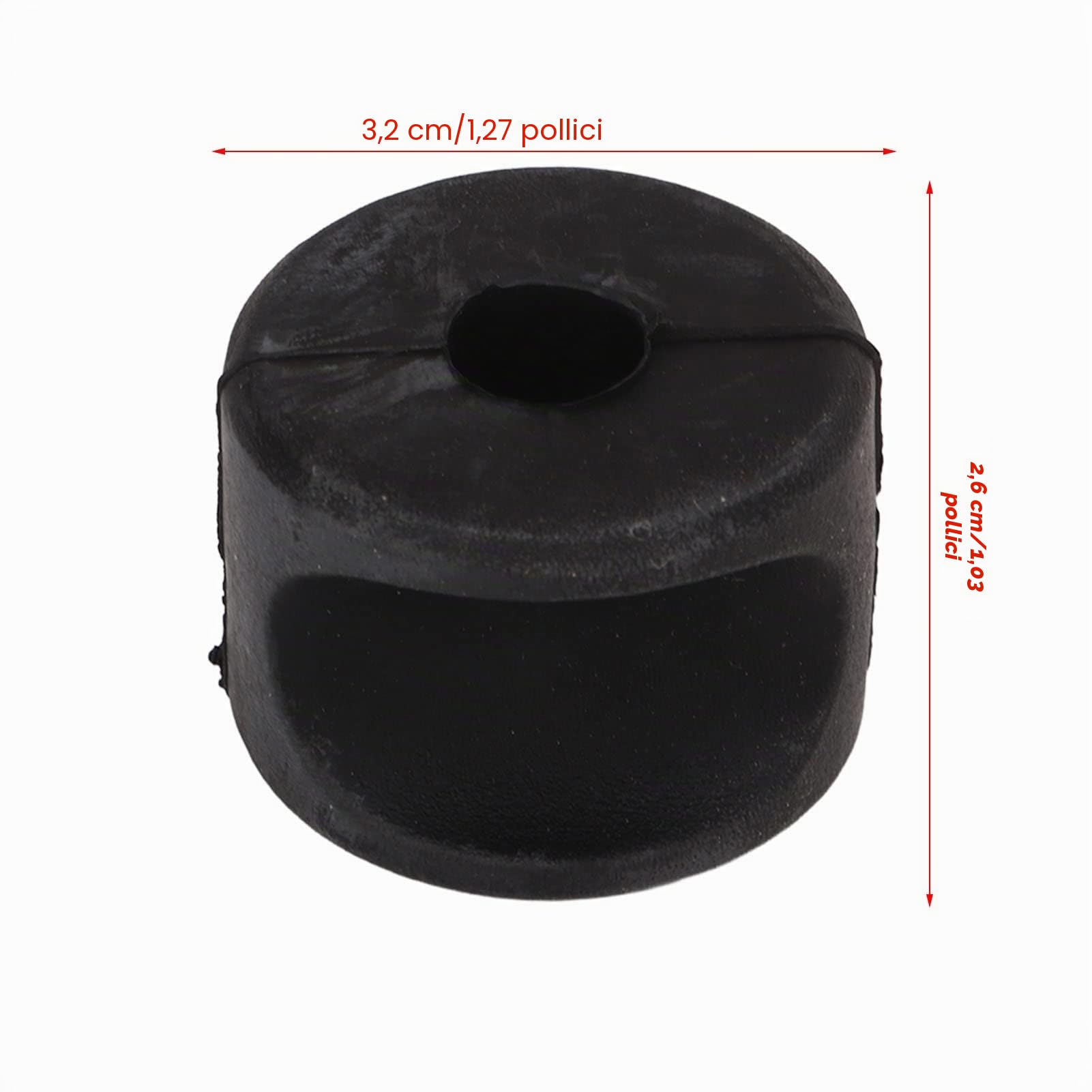 Boccola Stabilizzatore Posteriore in Gomma, 5432598 8PCS Sostituzione Boccola Supporto Stabilizzatore Posteriore per Sportsman 335 400 450 500 570 600 700