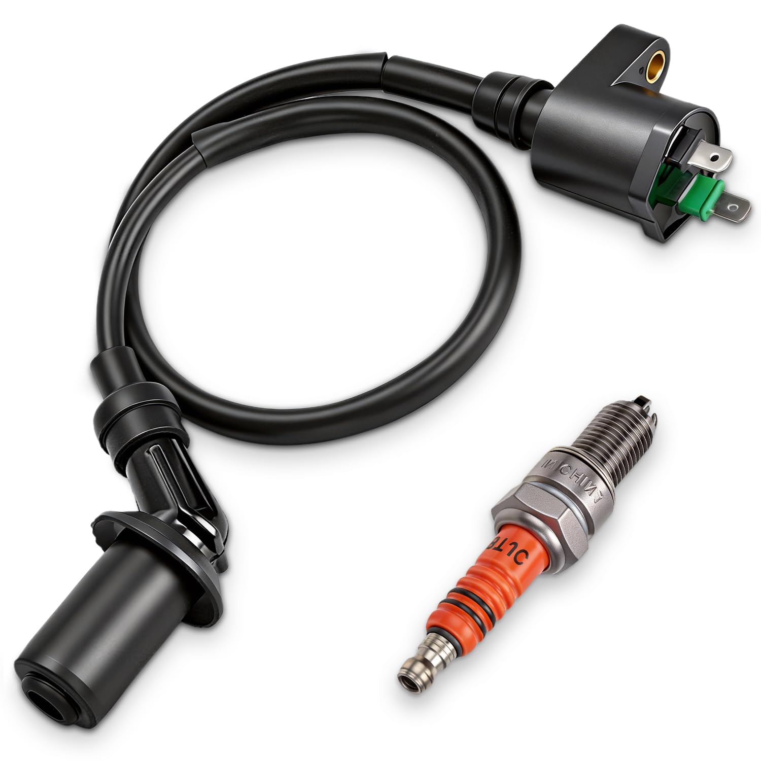 HIAORS GY6 Ignition Coil Compatible with 50cc 110cc 125cc 150cc 4-Stroke Engine SSR125 Taotao ATM50 VIP50 Scooter Moped Roketa Lance Jonway Sunl TRX250 ATV Quad Pit Dirt Bike Go Kart Performance Parts