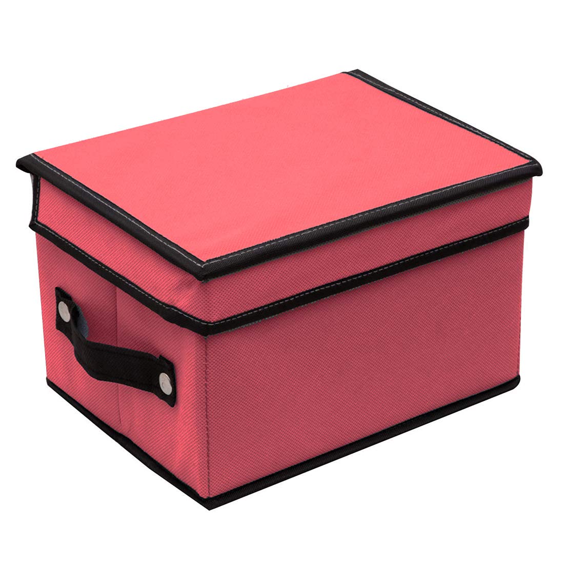 JustandKrafts Multi-Functional Folding Storage Box Organizer, Storage Boxes for Toys, Baby Cloth,Medicines,Cosmatics, Maroon