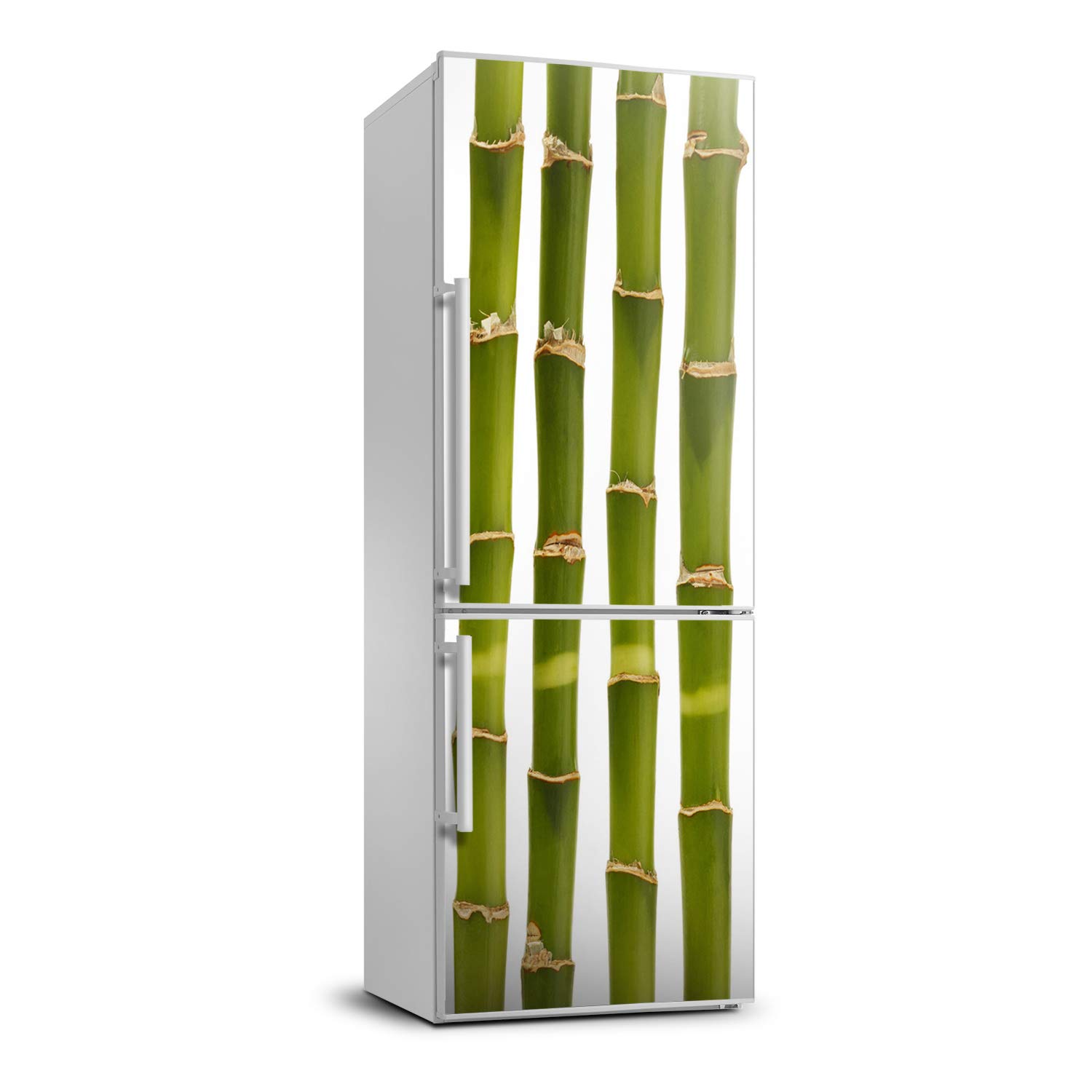 Sticker Réfrigérateur Bambou Tulup 70x190 - Créez une Ambiance Cuisine Zen et Naturelle