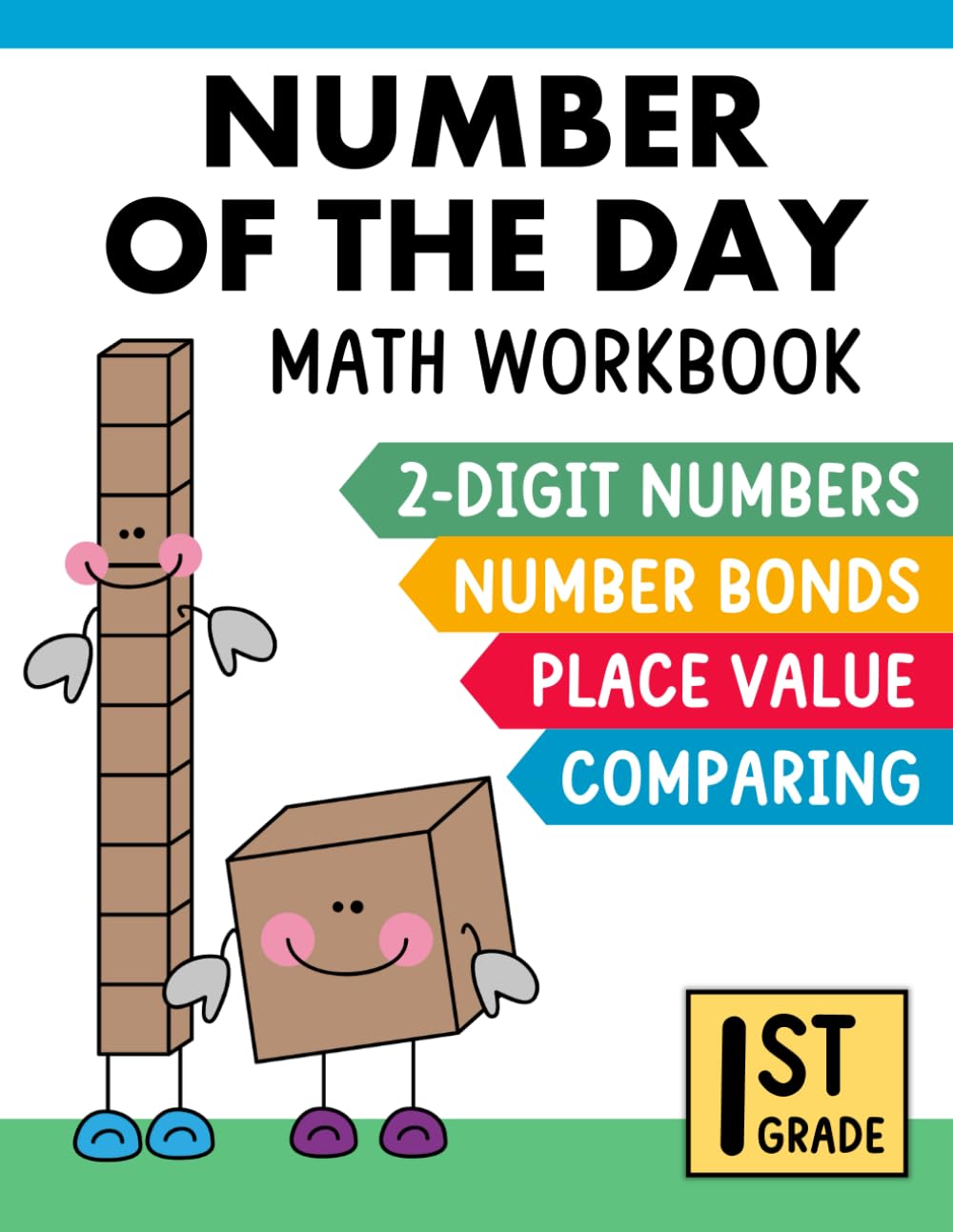 Number of the Day First Grade Workbook 1st Grade Math Place Value Activities: Daily Math Practice Grade 1 Math Skills (Math Skill Builders)