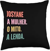 Vista 4 de Funny Portuguese First Name Design - Josyane Throw Pillow