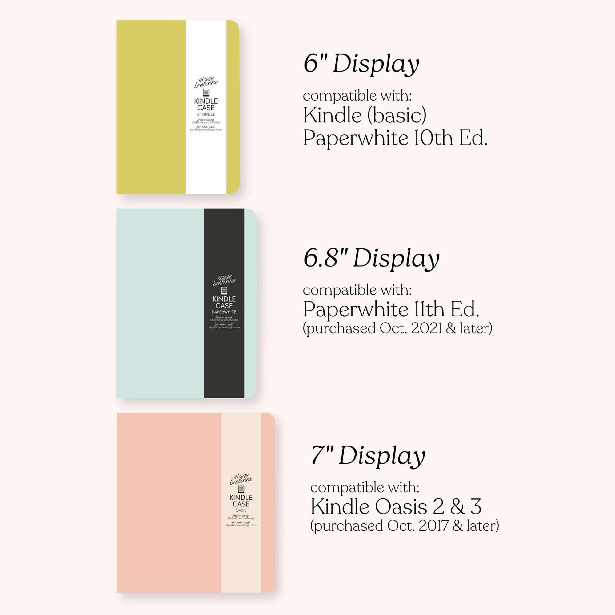 Elyse Breanne Design, Compatible With Paperwhite, 11th - View #11