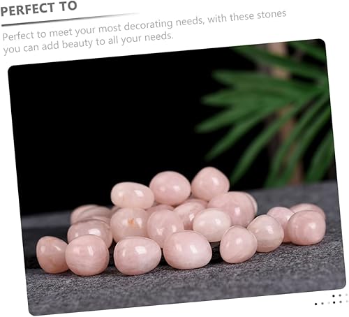 Miniatura 6 de Healeved Decoración 1 Rocas de decoración reemplazables para acuario grava pulida accesorio delicado acuario grava piedra cristal áspero pequeño