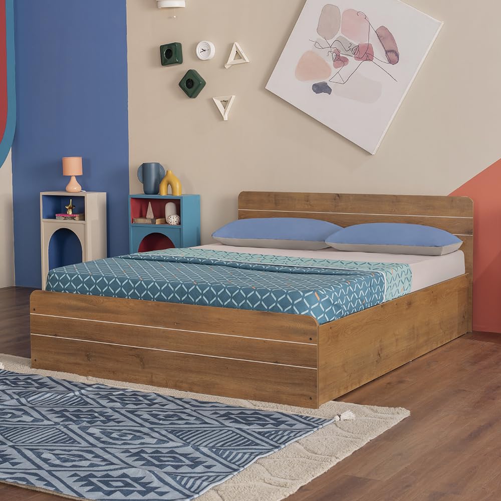 Sleepyhead Bed DS Engineered Wood Queen Size Bed with Box Storage