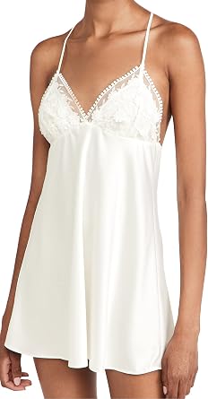 Flora Nikrooz Womens Kylie Charmeuse Chemise